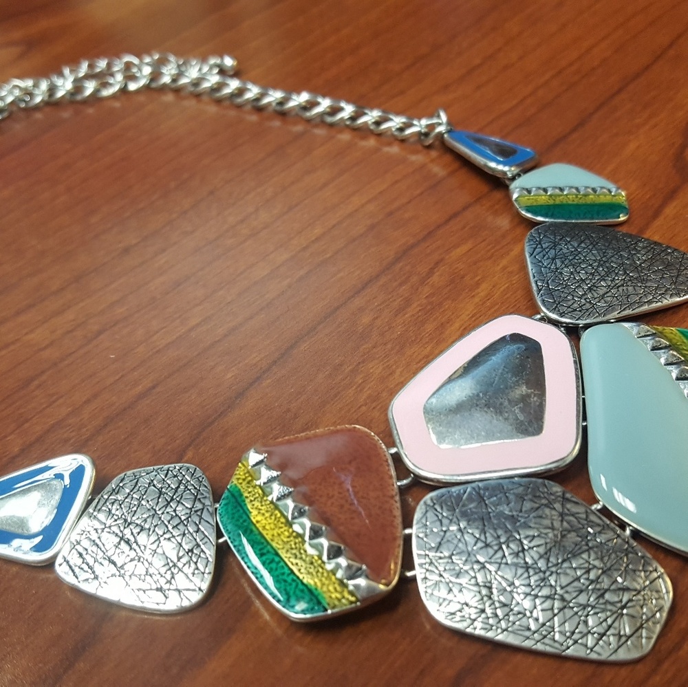 Metal enamel bling